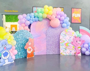 Care Bear party standee cut outs