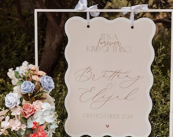 Customised Wedding/Hens/Event Welcome Sign