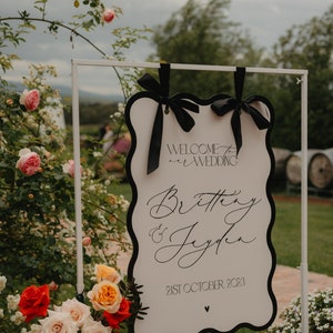 Customised Wedding/Hens/Event Welcome Sign