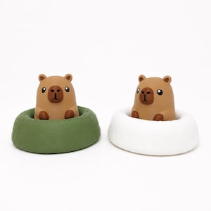 Capybara Snow drift  Fidget Clicker | 3D Print Toy (Digital Download) | adhd fidget |
