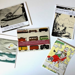 Literaire Avonturenkaarten - Set van 5