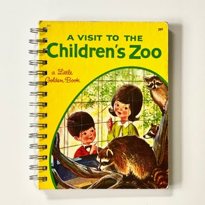 Golden Book Journal - A Visit to the Children&#39;s Zoo