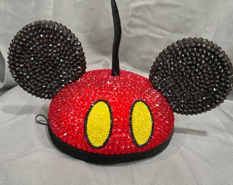 Walt Disney Mickey Mouse ears rhinestone hat.