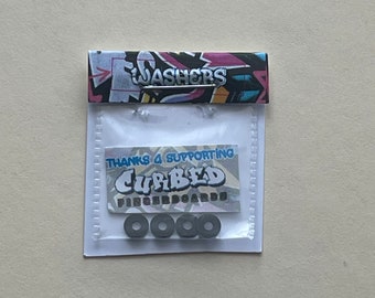 New Washers Spacers for fingerboards made by Curbed Fingerboards