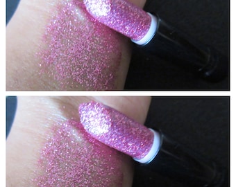 Pink Glitter Lipstick no chemicals all natural