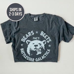 Bears Beets Battlestar, Dunder Mifflin Paper Company T Shirt, Dwight Schrute Michael Scott, The Office Shirt, The Office Fans Gift Apparel