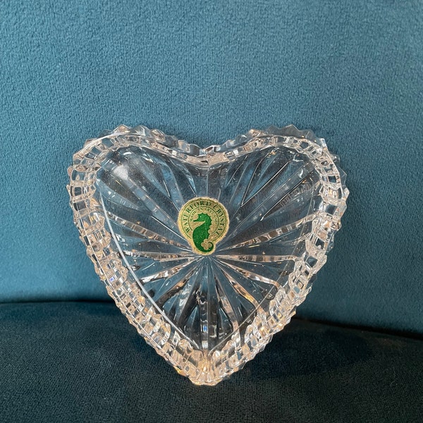 Waterford crystal trinket dish