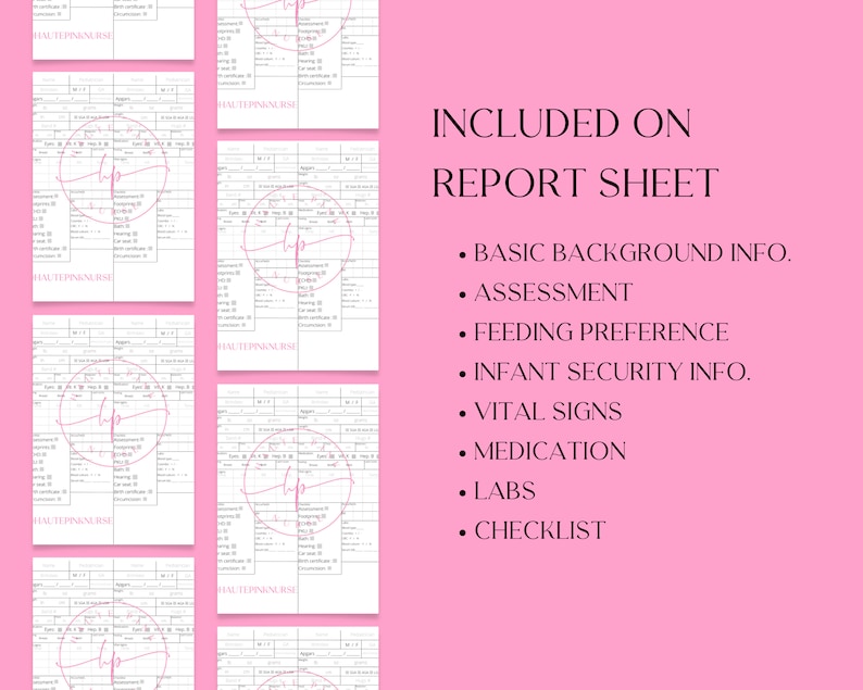 nursery-nurse-report-sheet-transition-nurse-report-sheet-newborn-nurse