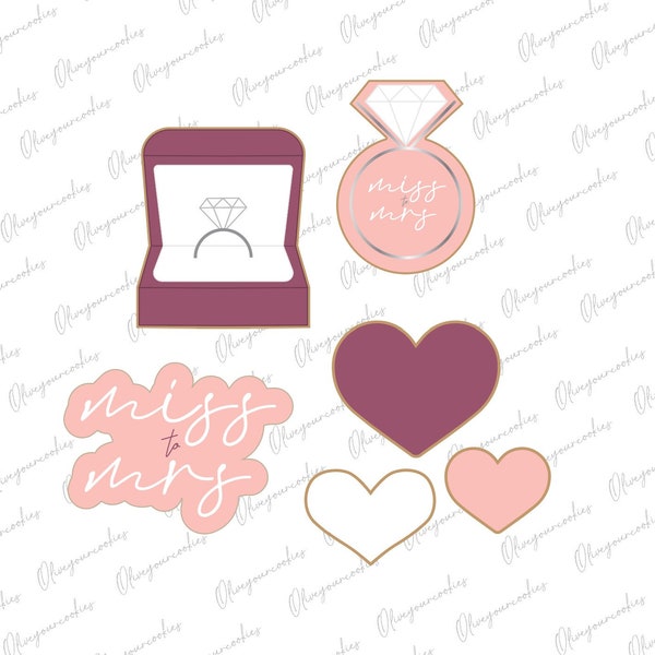 Miss to Mrs Box Etsy