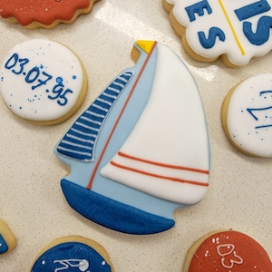 Sailboat Cookie Cutter - Physical cutter