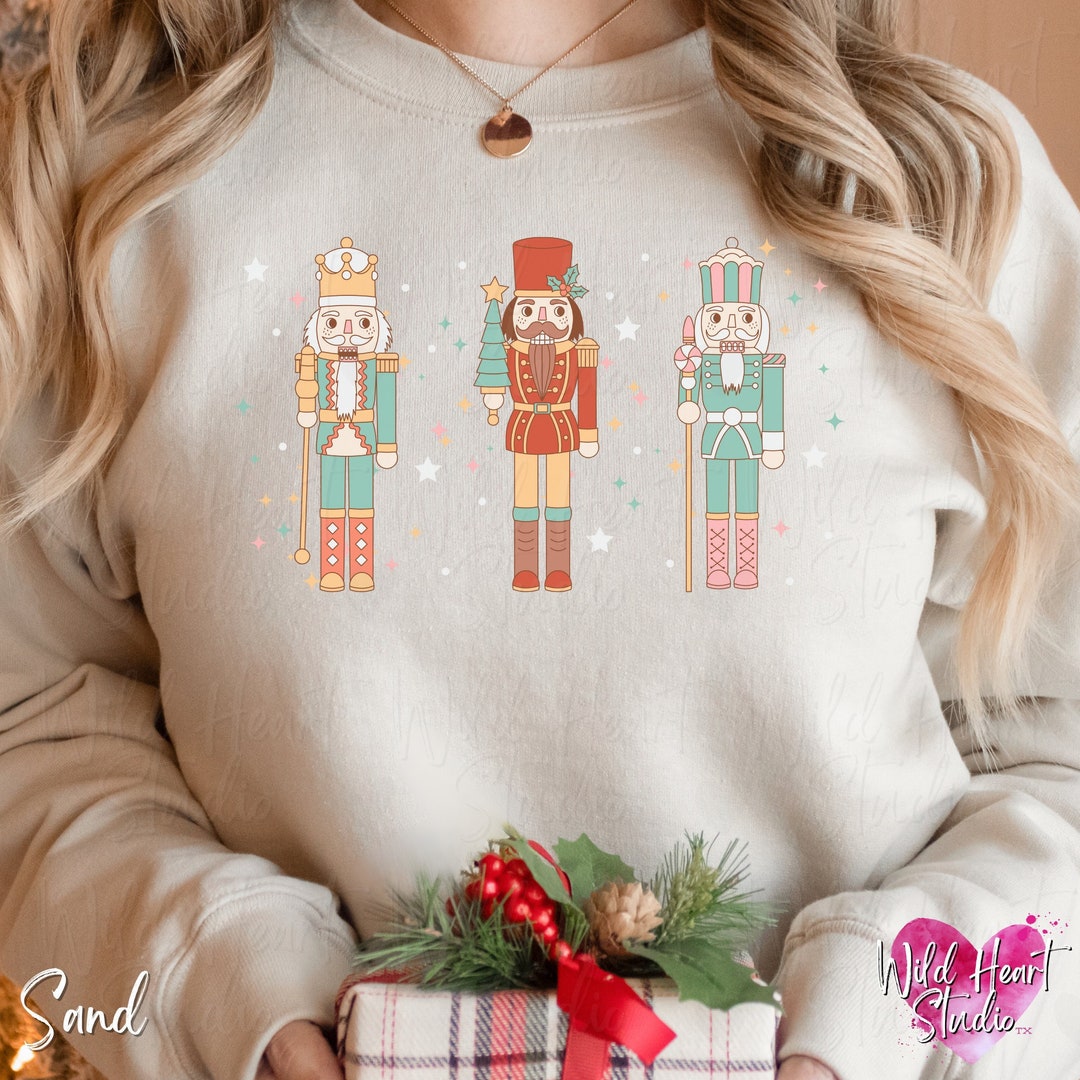 90’s Santa Dog All Over Holiday Turtleneck by Nutcracker main image 1