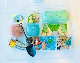 Camping Play Dough Sensory Kit