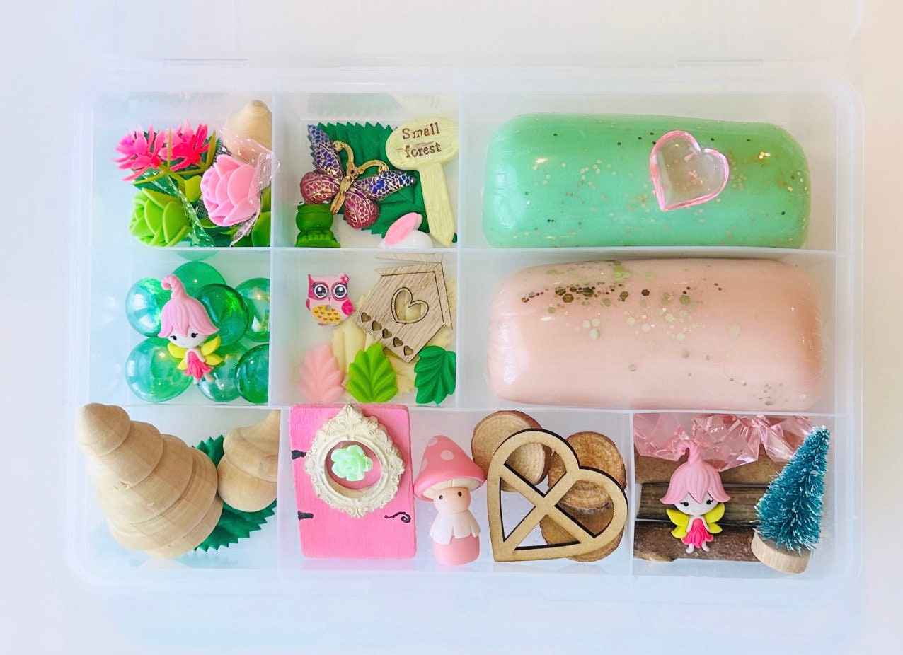 Forest Fairy Play Dough Sensory Kit