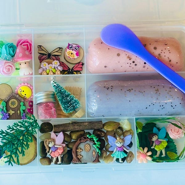 Kit sensorial de plastilina de hadas