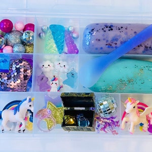 Unicorn Party Play Dough Kit