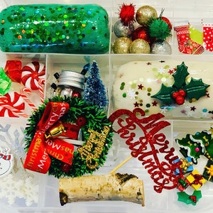 Christmas Play Dough Sensory Kit