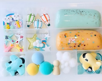 Up, Up, & Away Play Dough Sensory Kit