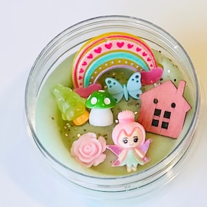 Mini Play Dough Themed Jars