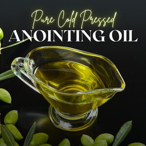 Anointing Oil/Holy Oil/Prayer Oil/Blessed Oil/Healing Oil/Miracle Oil/Deliverance Oil/Protection Oil/Cold Pressed Extra Virgin Olive Oil