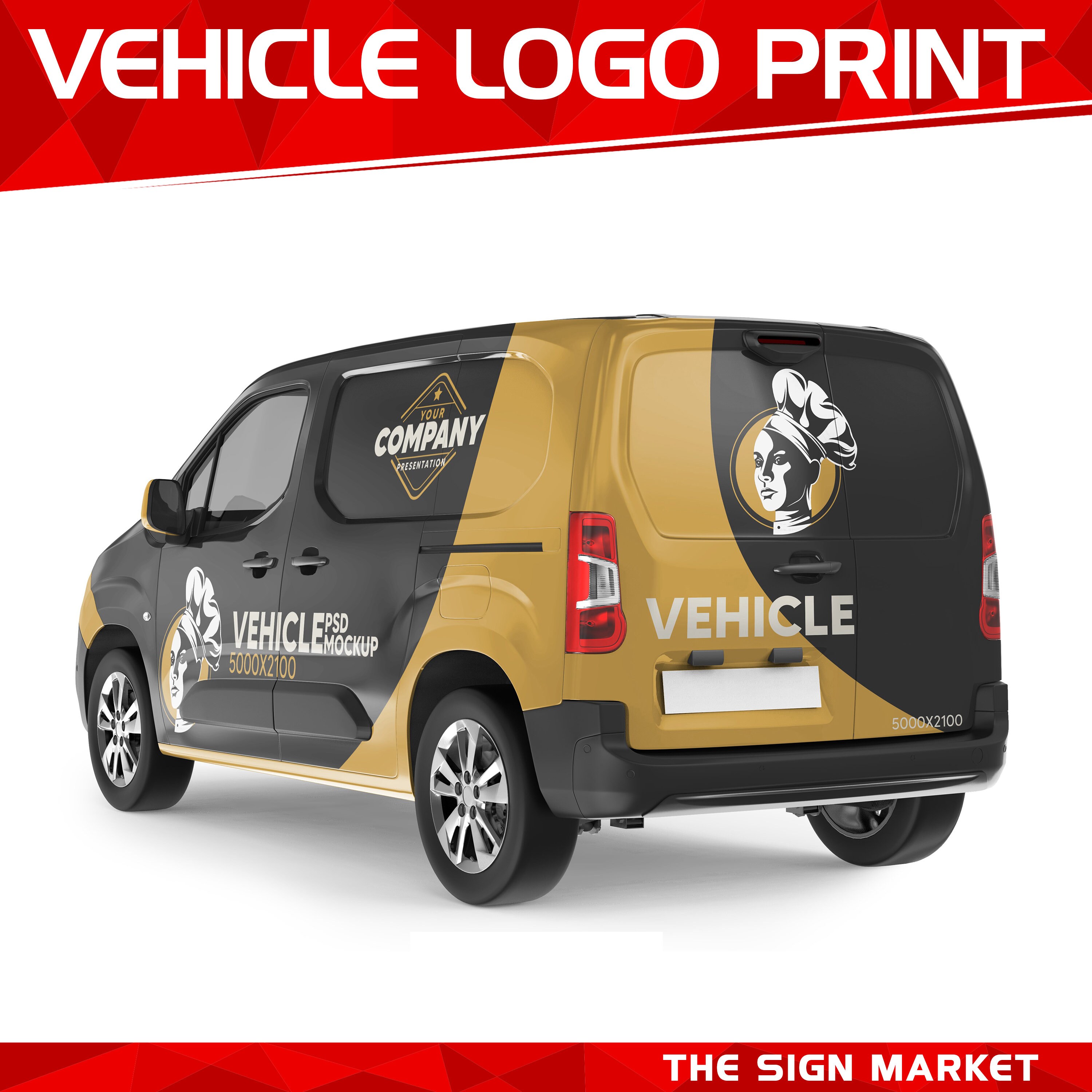 Premium Full Color Custom Shape Printed Vinyl Logo Sticker, Commercial