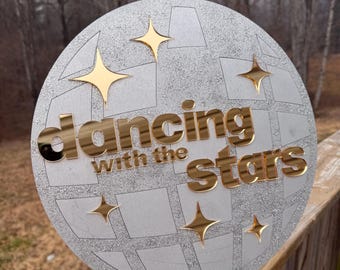 DWTS Wood Decor Sign