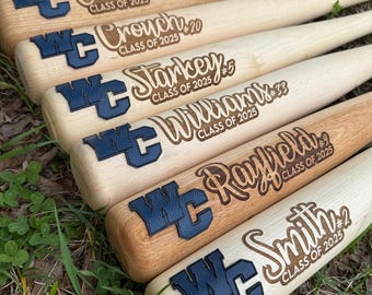 Custom Engraved Baseball Bat