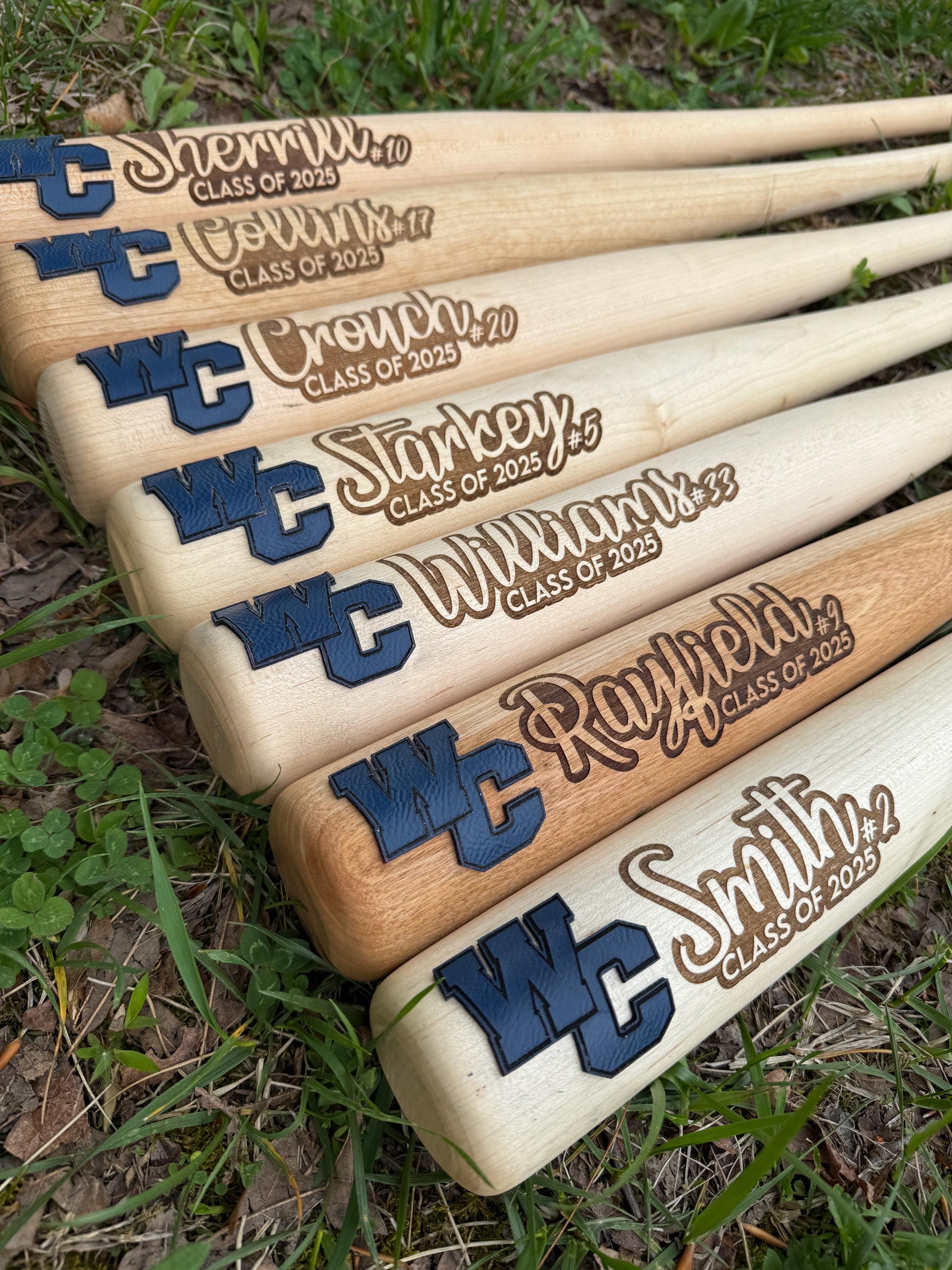 Marucci Herren JB19 Holz-Baseballschläger, Weiß/Walnuss, 31&quot