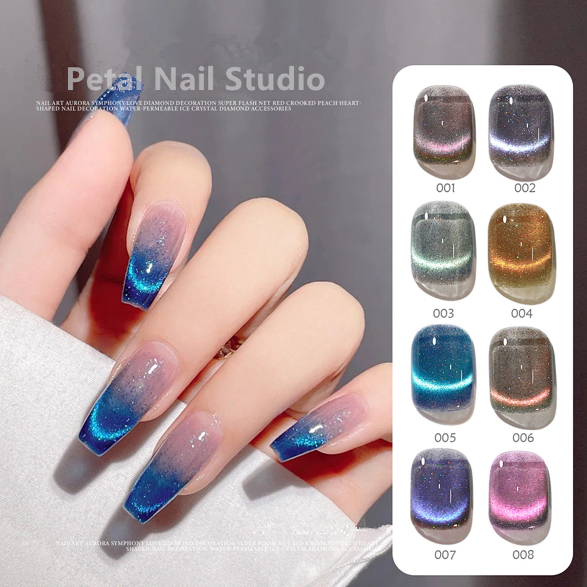 Nail Art Palette Agate Phnom Penh Pigment Palette Gel Nail Polish Drawing  Frame DIY Nail Art Show Makeup and Coloring Too