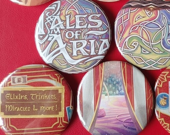 FAB Flesh and Blood Box Art Pins