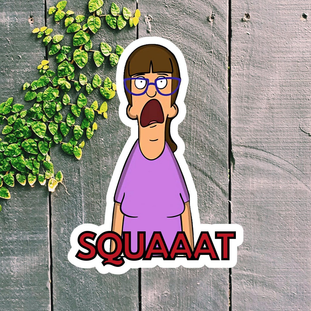 Bob's Burgers Gayle's Poetry Squat Vinyl Sticker or Etsy