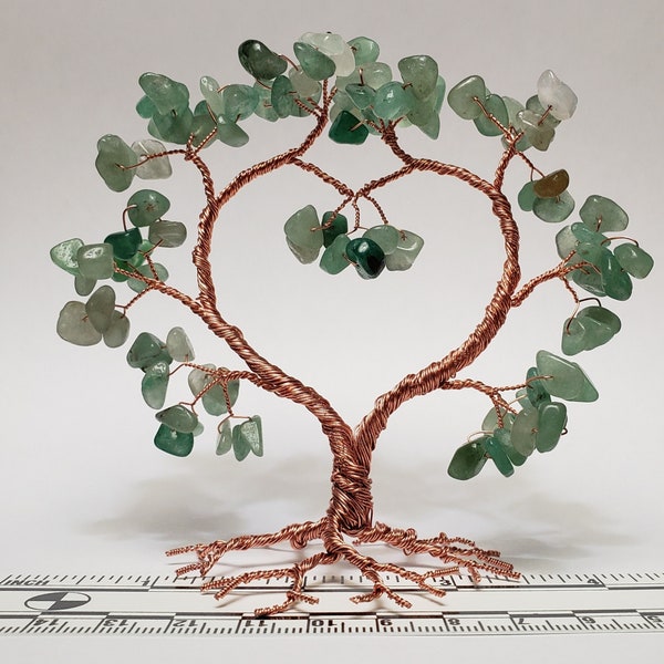 Heart-Shaped Wire Tree