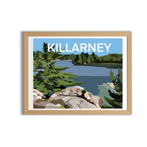 Killarney Provincial Park, Killarney Print, Camping Print, Ontario Parks Print, Outdoors Art Print,