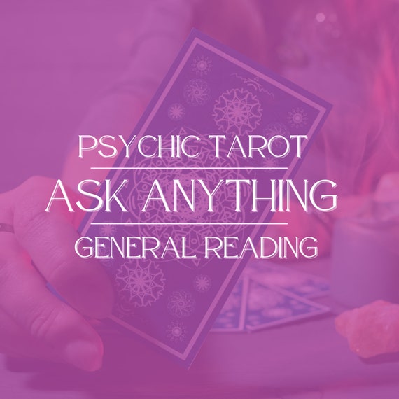General Psychic Reading With Tarot Deck and Oracle Cards Etsy