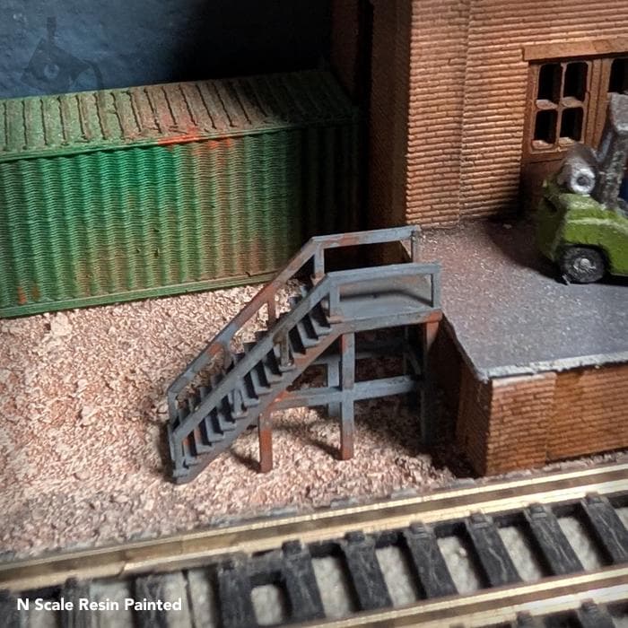 N Scale Stairs and Steps (16pc)