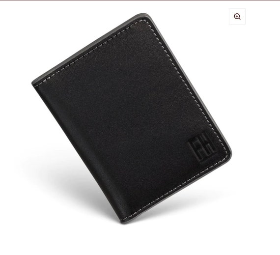 Forest & Harold Slim Leather Wallet Has a Great Two-tone Look