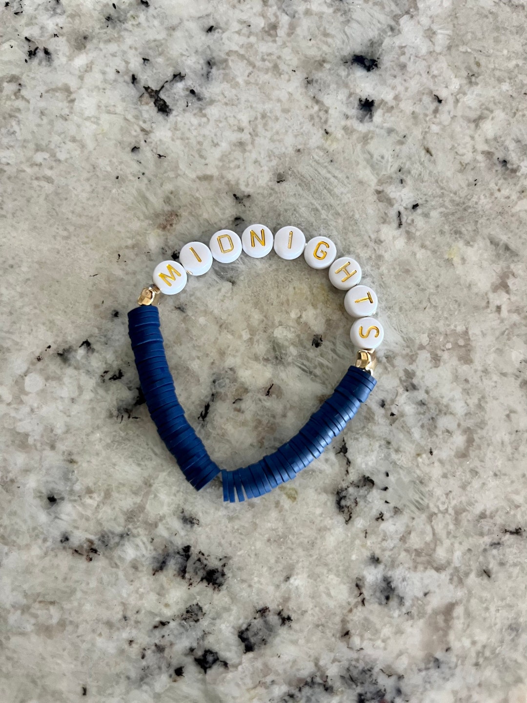 Taylor Swifts Midnights Clay Bead Bracelet Etsy