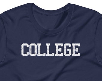 Koszulka retro zniszczona college'u Animal House Zabawna i zabawna komedia