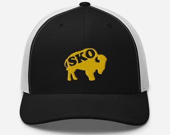 SKO! Boulder Trucker Hat, Baseball Cap, Buffaloes, Prime Time, College Game Day