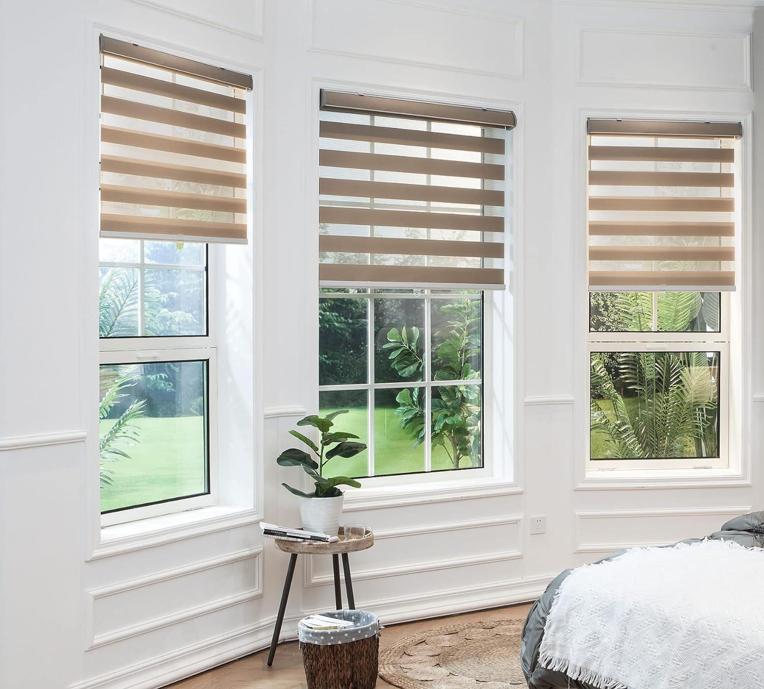 Blackout Wide & Thick Stripe Zebra Shade - Cordless Lift System - Etsy
