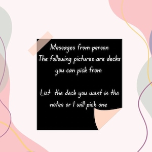 Messages from your person