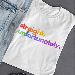 Pride Ally Shirt Shirt Rainbow T-Shirt LGBTQ Ally T-Shirt Straight Ally Gay Pride Shirt