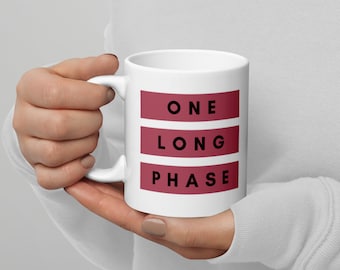 Pride LGBTQ Mok Een lange fase Subtiele Trots Coming Out Gift Rainbow Mug voor Trans Lesbian Ace Gay Bi Vrienden Grappig Sarcastic Queer Mok