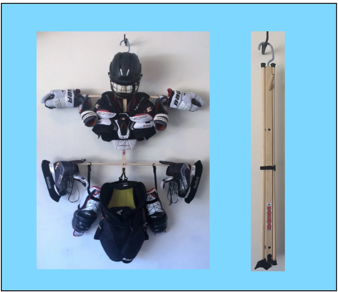 Sports Equipment Drying Rack Great for Hockey, Lacrosse, Football, and