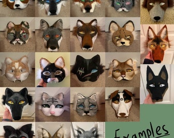 CLOSED Custom Animal Mask Commissions! (Any Species)
