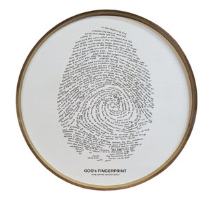 God's Fingerprint - Etsy