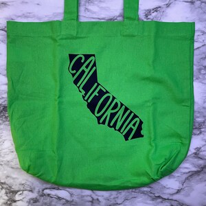 California State Outline Tote Bag