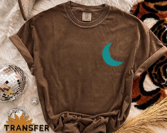 Neon Moon Desert Western, Ready to Press DTF or Sublimation Transfer