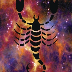 Skorpion Cosmo Astrologie digitales Notizbuch oder Journal Ausfüllbares pdf mit 120 Seiten