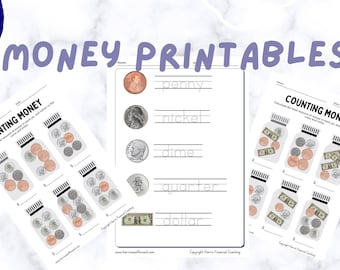 Money Counting Worksheets: 1st-3rd Grade Math Printables (PDF)