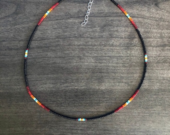 Western Beaded Choker - Tombstone